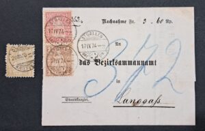 SBK 37a auf Nachnahme von St. Gallen