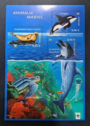 Block Animaux Marins 2002, Frankreich
