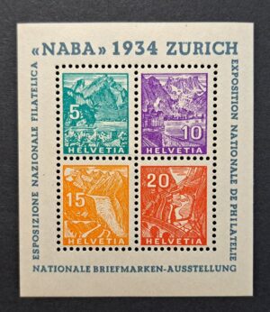 NABA Block 1934 Ganzfälschung **