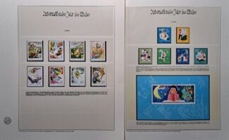 China Internationales Jahr des Kindes 1979 postfrisch mit Block