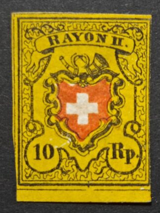 Luxus Rayon II T36 A3/LU mit Plattenfehler / Attest