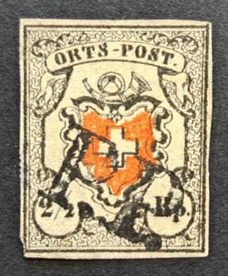 Orts-Post mit Kreuzeinfassung SBK 13I