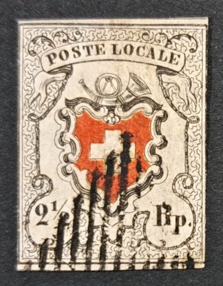 Poste-Locale 14I.1.01/14I.Ab. feiner erster Druck mit Attest