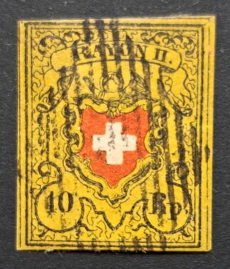 Rayon II T16 B1/LO mit Abart 3/12 Kreuzeinfassung