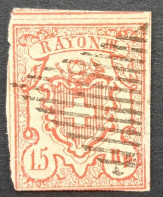 Rayon III, Type 6 OR-I, grosse Ziffer
